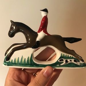Pia equestrian napkin holders (set of 4)